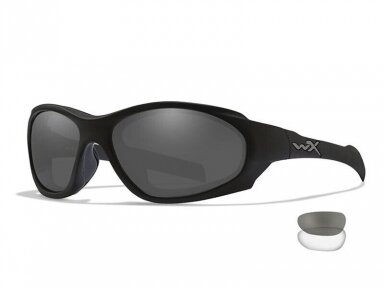 BALISTINIAI AKINIAI WILEY-X XL-1 ADVANCED COMM 2.5 GREY/CLEAR - MATTE BLACK