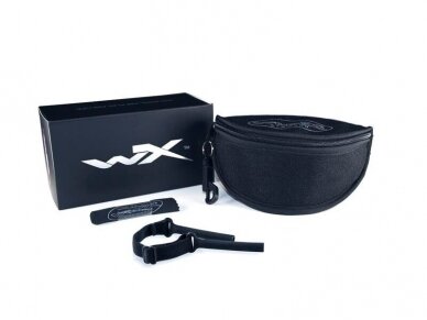 PROTECTIVE EYEWEAR WILEY-X XL-1 ADVANCED COMM 2.5 GREY/CLEAR - MATTE BLACK 5