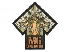 TACTICAL GIRL MG OPERATOR PATCH COYOTE