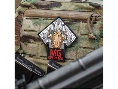 TACTICAL GIRL MG OPERATOR COLOR PATCH 2