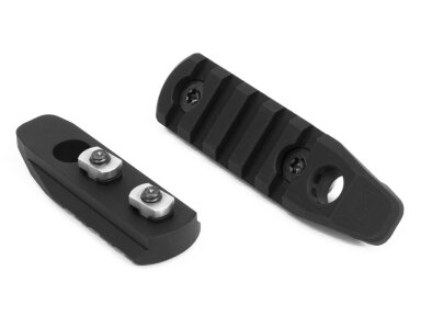 BREEK ARMS M-LOK ALIUMININĖ PAVAŽA 5-SLOT SU QD TVIRTINIMO TAŠKU