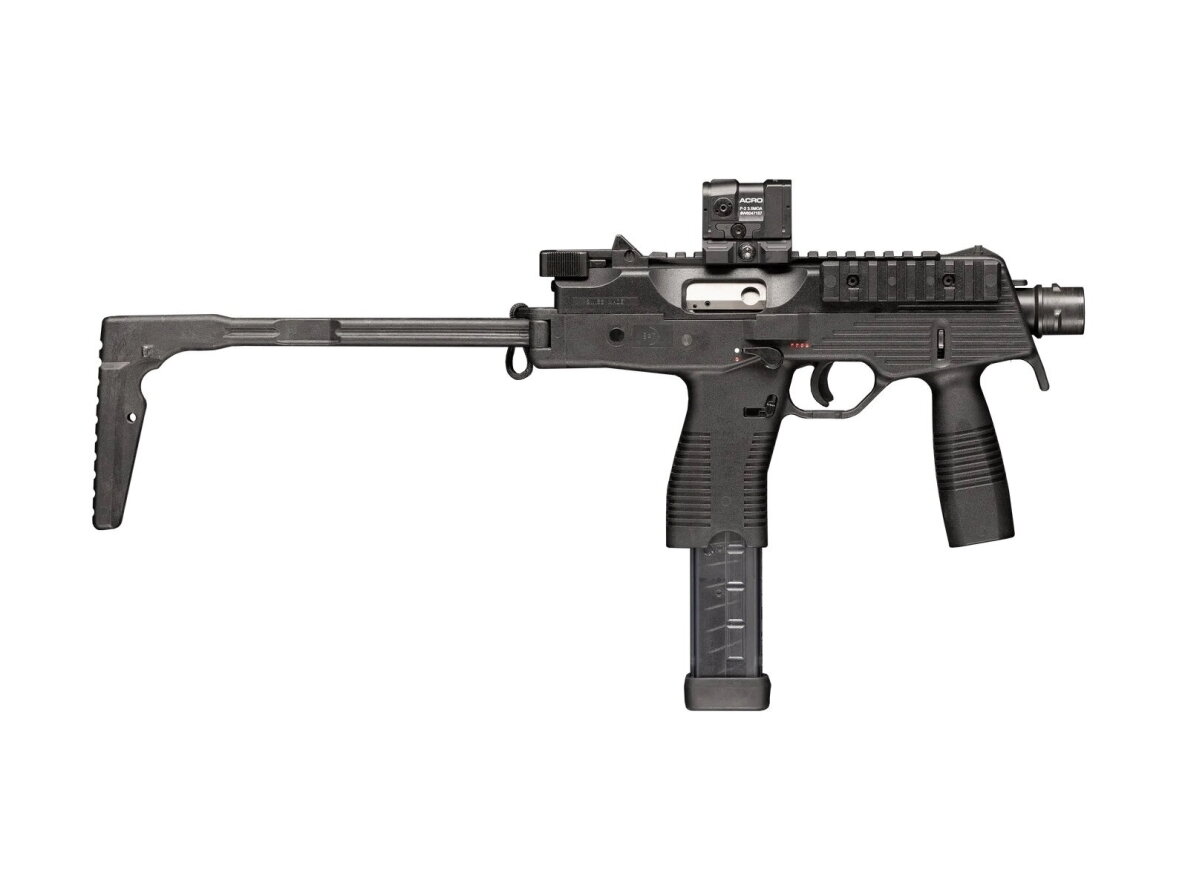 B&T AUTOMATIC SMG MP9-N  AIMPOINT ACRO P-2 COMBO FRONT GRIP 9x19 (FULL-AUTO A-KAT)