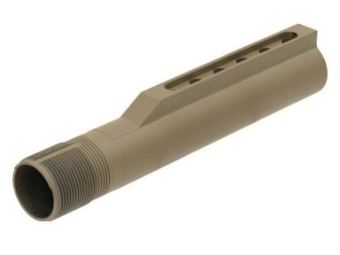 UTG BUOŽĖS TUBA PRO M4/AR15 MIL-SPEC, 6 POZICIJŲ  CERAKOTE FDE