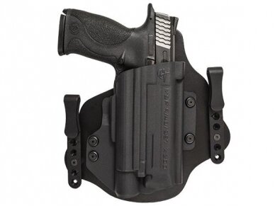 COMP-TAC CONCEALED CARRY HOLSTER SPARTAN WITH LIGHT C-CLIP G17 + INFORCE