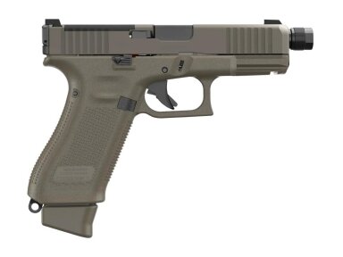 GLOCK 45 PISTOLETAS HUNTER EDITION MOS/FS/M13,5x1LH/GREEN