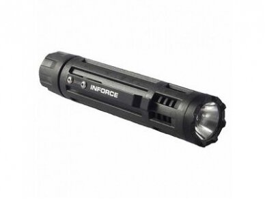 INFORCE FLASHLIGHT 6VX, BLACK, 300LM INFORCE FLASHLIGHT 6VX, BLACK, 300LM