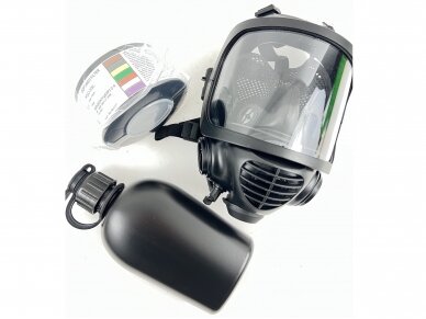 MIRA SAFETY GAS MASK WITH FILTER AND CANTEEN CM-6M CBRN
