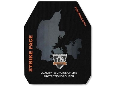 PGD BALISTINĖ PLOKŠTĖ BERSERKER STAND-ALONE SAPI NIJ III++ 10"X12" (30×25 cm)