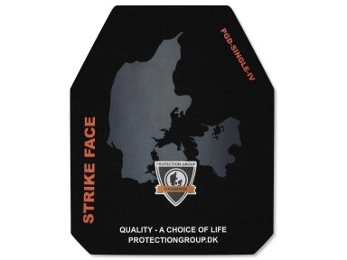 PGD BALISTINĖ PLOKŠTĖ BERSERKER STAND-ALONE SAPI NIJ IV 10"X12" (30×25 cm)