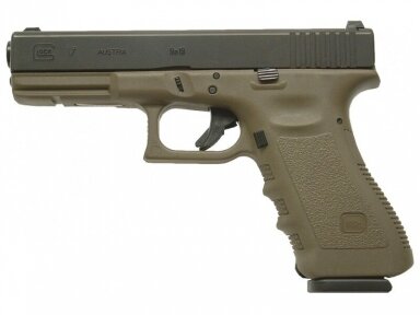 GLOCK 17 PISTOLETAS GEN3 9×19 OD GREEN