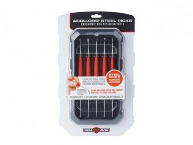 REAL AVID ACCU GRIP STEEL PICKS SCRAPER RINKINYS