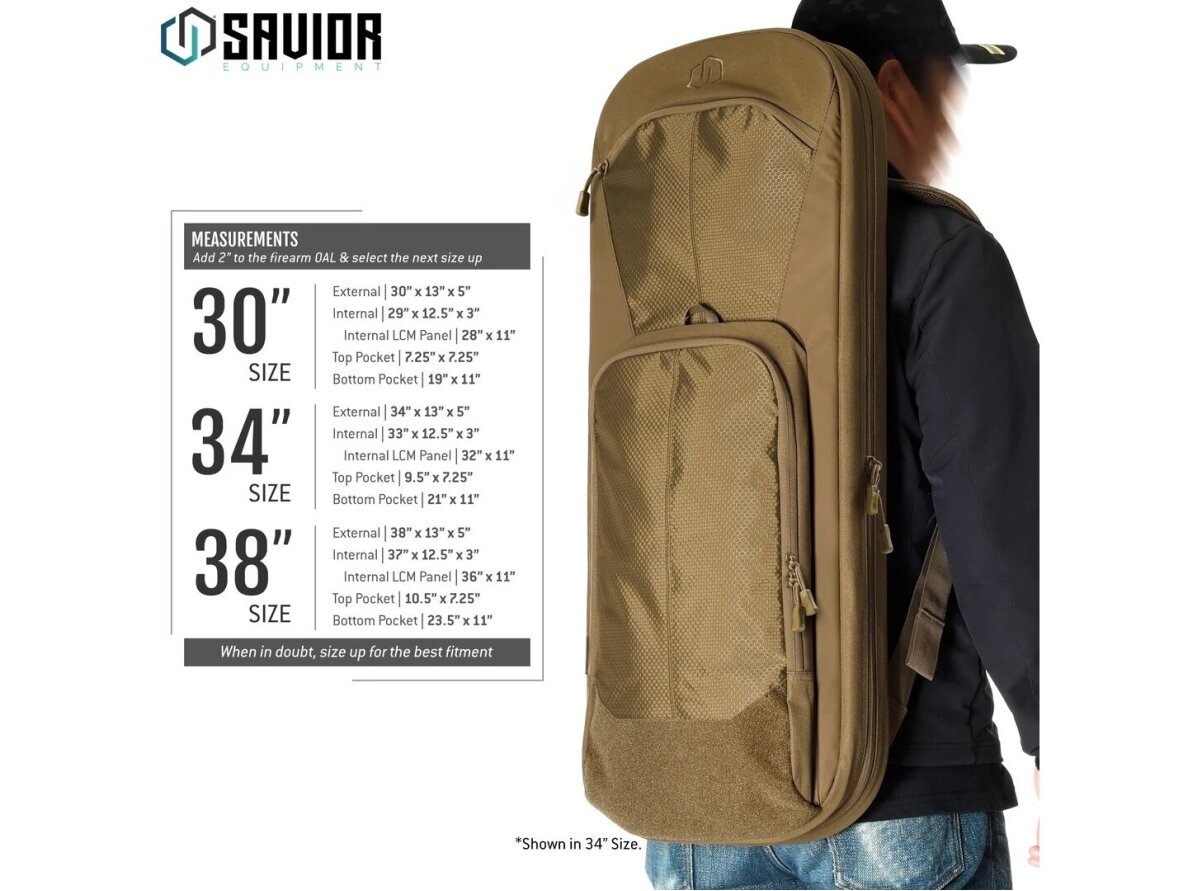 SAVIOR EQUIPMENT GINKLO DĖKLAS COVERT RIFLE BAG 38" 6 SAVIOR EQUIPMENT GINKLO DĖKLAS COVERT RIFLE BAG 38" 6