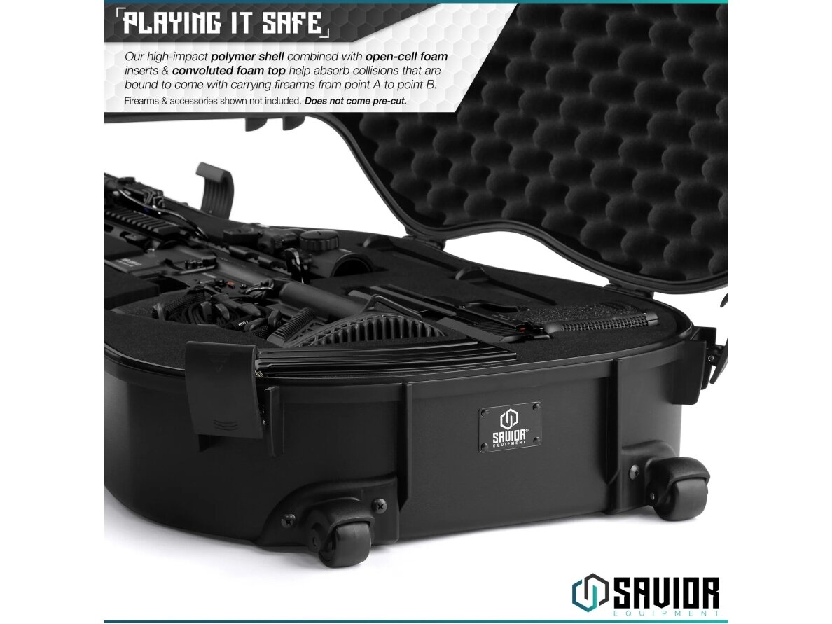 SAVIOR GINKLO DĖKLAS ULTIMATE GUITAR CASE 45" 4
