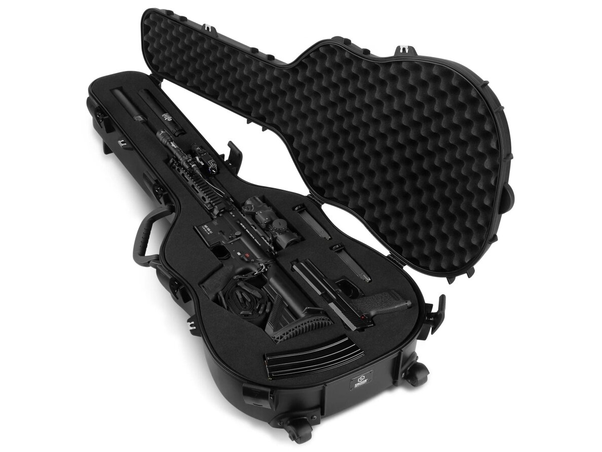 SAVIOR GINKLO DĖKLAS ULTIMATE GUITAR CASE 45"