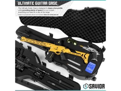 SAVIOR GINKLO DĖKLAS ULTIMATE GUITAR CASE 45" 1