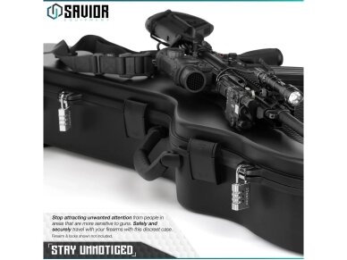 SAVIOR GINKLO DĖKLAS ULTIMATE GUITAR CASE 45" 2