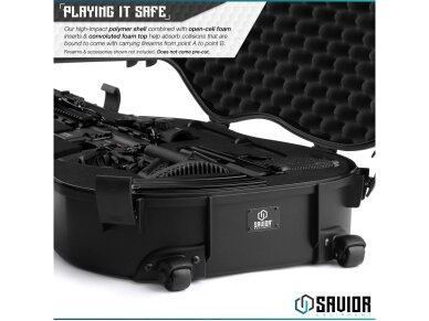 SAVIOR GINKLO DĖKLAS ULTIMATE GUITAR CASE 45" 4