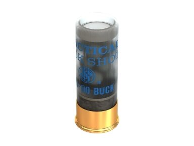 SELLIER&BELLOT ŠOVINYS 12/63.5 PRACTICAL BUCK SHOT/ 8.43 mm 32,0