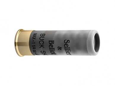 SELLIER&BELLOT AMMO S&B 12/76/BUCK SHOT MAG./6,10mm 53,0g