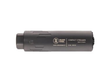 SILENT STEEL GARSO SLOPINTUVAS COMPACT STREAMER BAFFLE 9MM