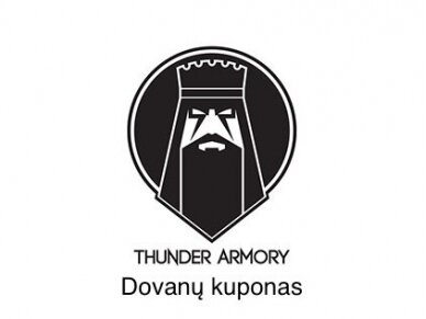 THUNDER ARMORY DOVANŲ KUPONAS