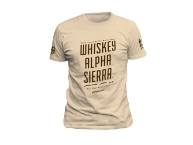 WARRIOR ASSAULT SYSTEMS WHISKEY ALPHA SIERRA MARŠKINĖLIAI